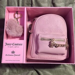 NWT Juicy Couture mini backpack